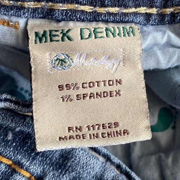 Mek Natal Denim Jeans SZ 25 - Picture 10 of 12